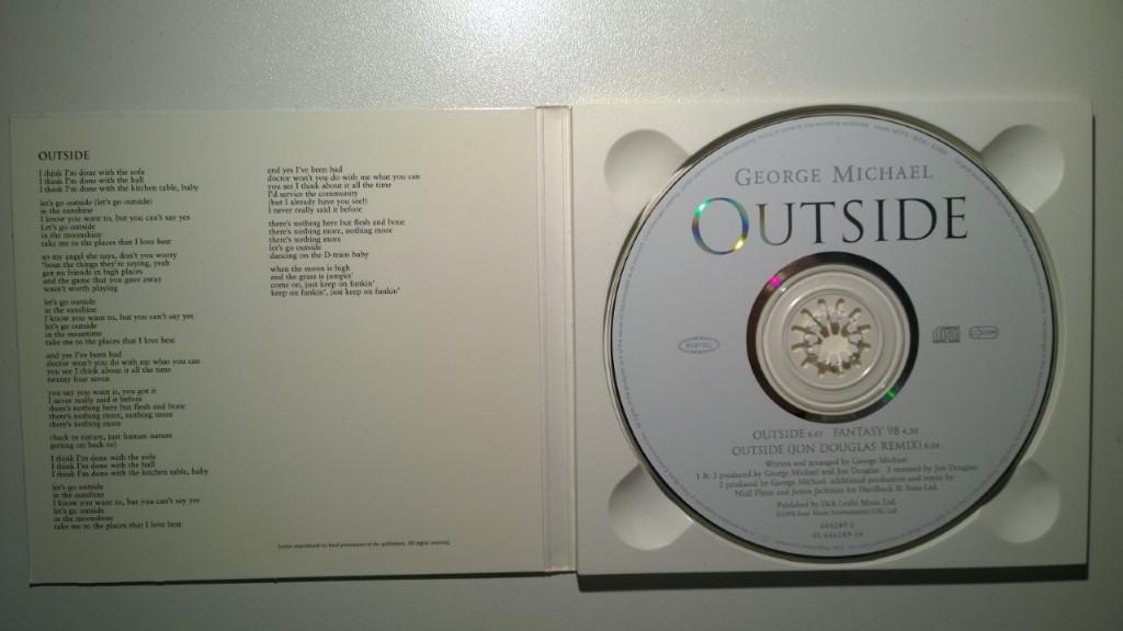 George Michael - Outside, Ophalen of Verzenden, Zo goed als nieuw, Pop
