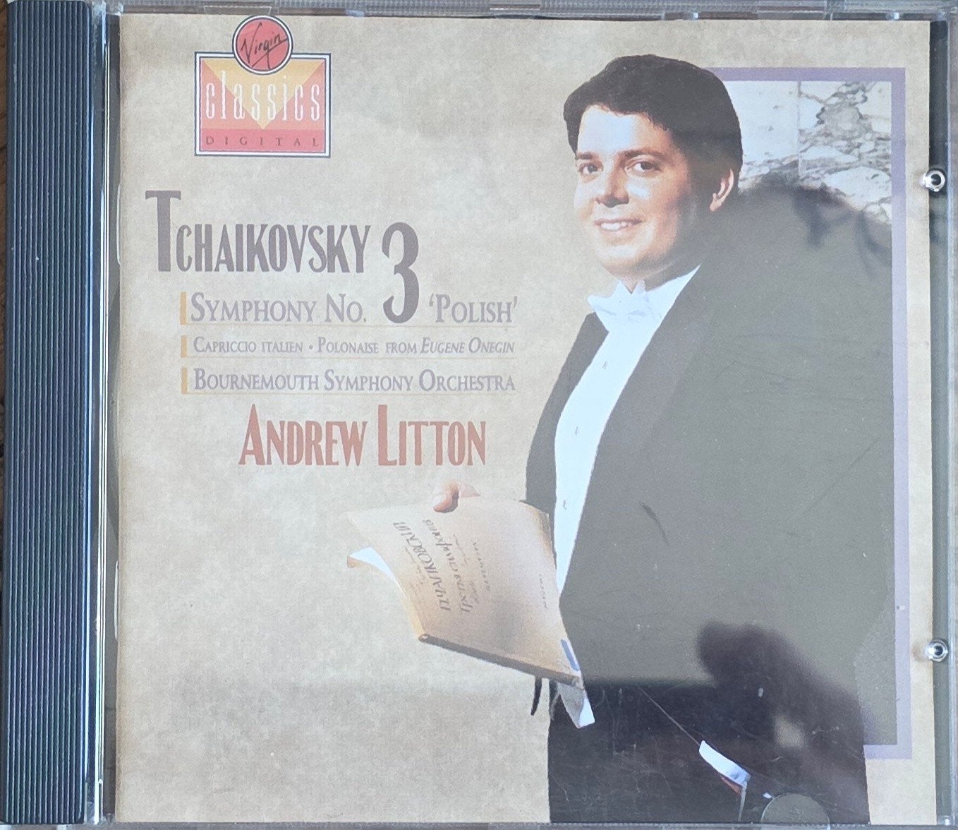 Tchaikovsky: Symfonie 3 'Polish' - Andrew Litton CD, Ophalen of Verzenden, Romantiek, Zo goed als nieuw, Orkest of Ballet