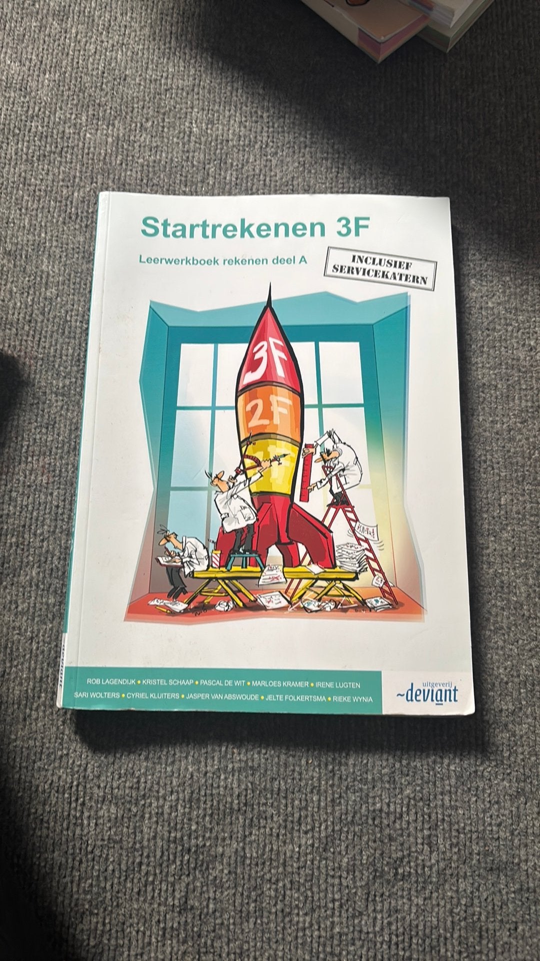 Startrekenen 3F - deel A, Boeken, Schoolboeken, Rob Lagendijk; Rieke Wynia; Kristel Schaap; Irene Lugten; Mar..., Ophalen of Verzenden