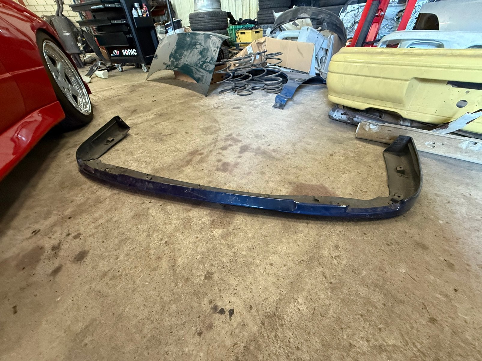 Subaru impreza gtt originele sti bumperlip, Auto-onderdelen, Ophalen, Subaru, Bumper
