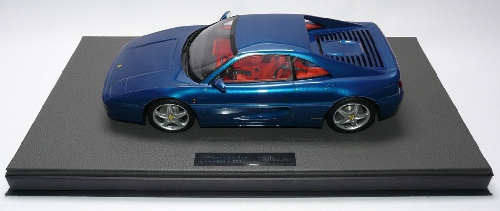Ferrari 355 GTB Blauw Metallic 1:12 TM12-19E van TopMarques, Ophalen of Verzenden, Nieuw, 1:9 t/m 1:12, Auto