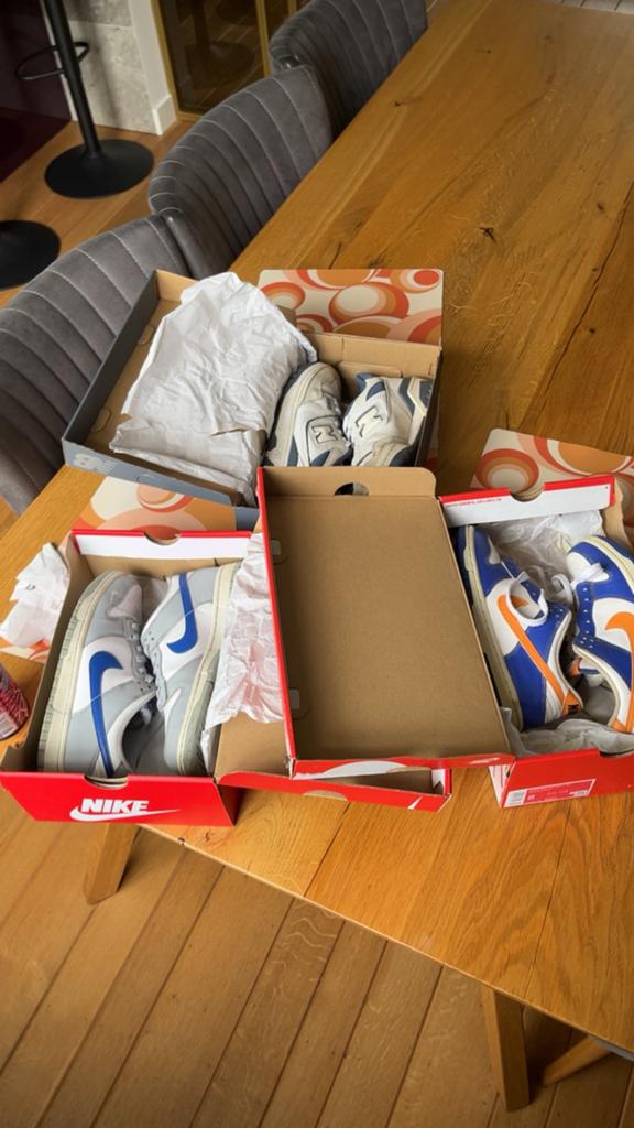 3 nette sneakers nike en new balance, Ophalen of Verzenden, Zo goed als nieuw