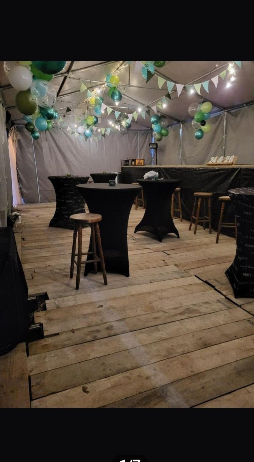 Partytent PVC te huur 5x10m, Ophalen, Gebruikt