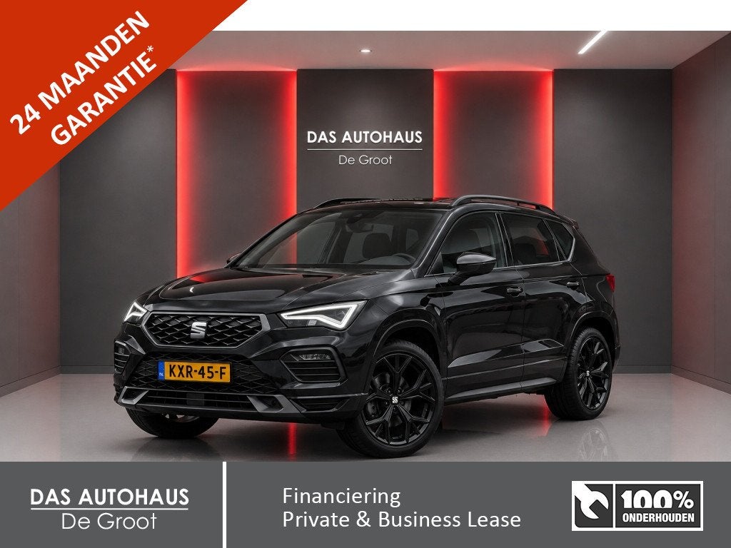 SEAT Ateca 1.5 TSI 150pk DSG FR Black Edition | Pano | Beats, 15 km/l, Euro 6, 4 cilinders, Ateca