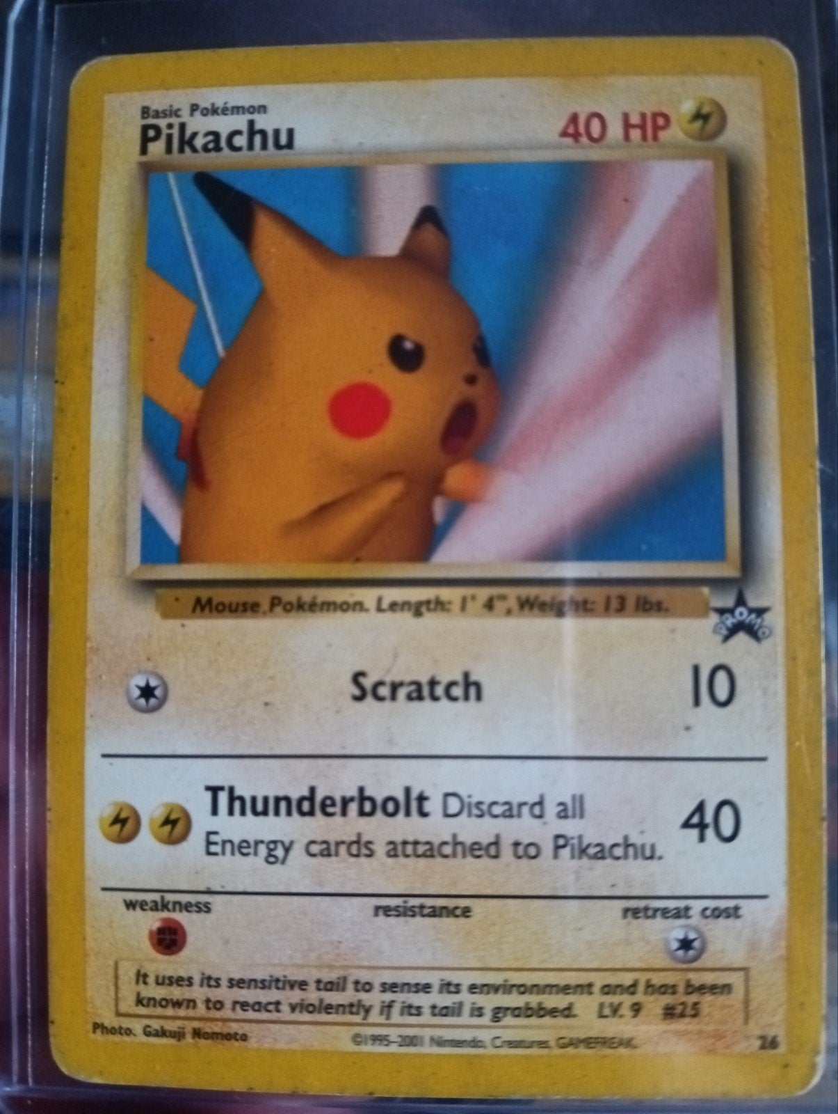 Mooie Pikachu kaart, Ophalen of Verzenden, Zo goed als nieuw