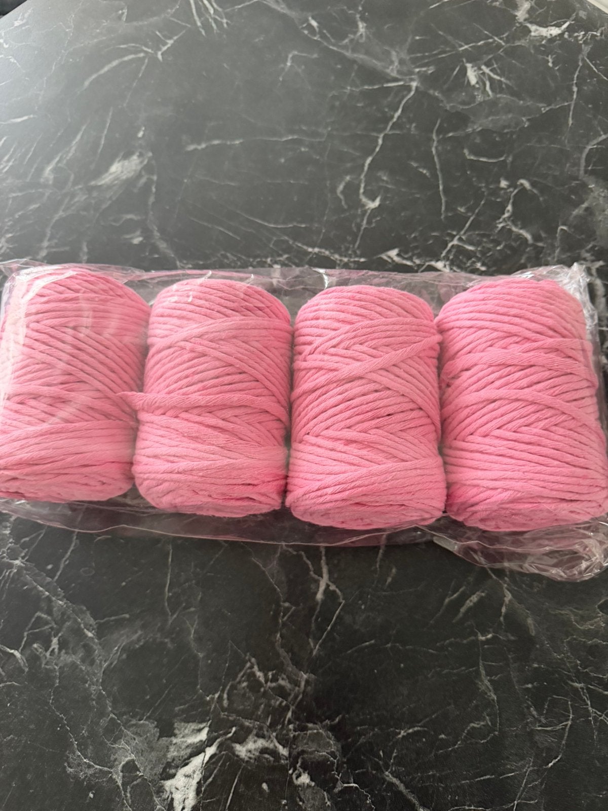 Macrame garen, Ophalen, Nieuw