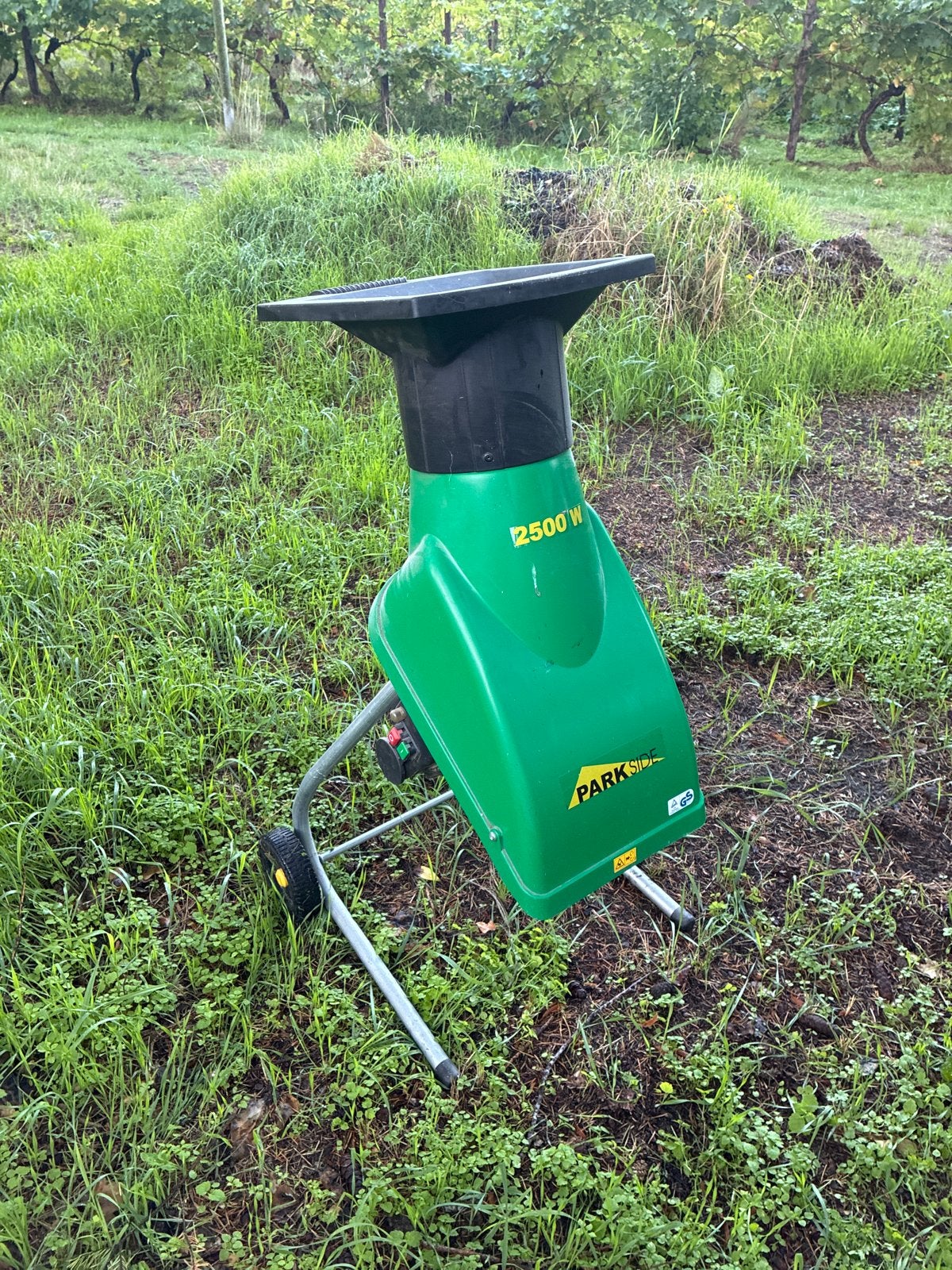 Parkside Hakselaar 2500W - Zeer weinig gebruikt, Ophalen of Verzenden, Zo goed als nieuw, Elektrisch