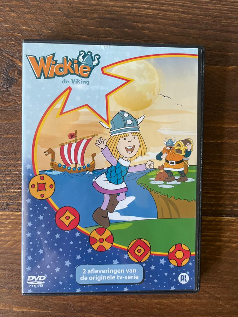 Wickie de Viking DVD - 2 afleveringen, Cd's en Dvd's, Dvd's | Kinderen en Jeugd, Alle leeftijden, Ophalen of Verzenden, Gebruikt