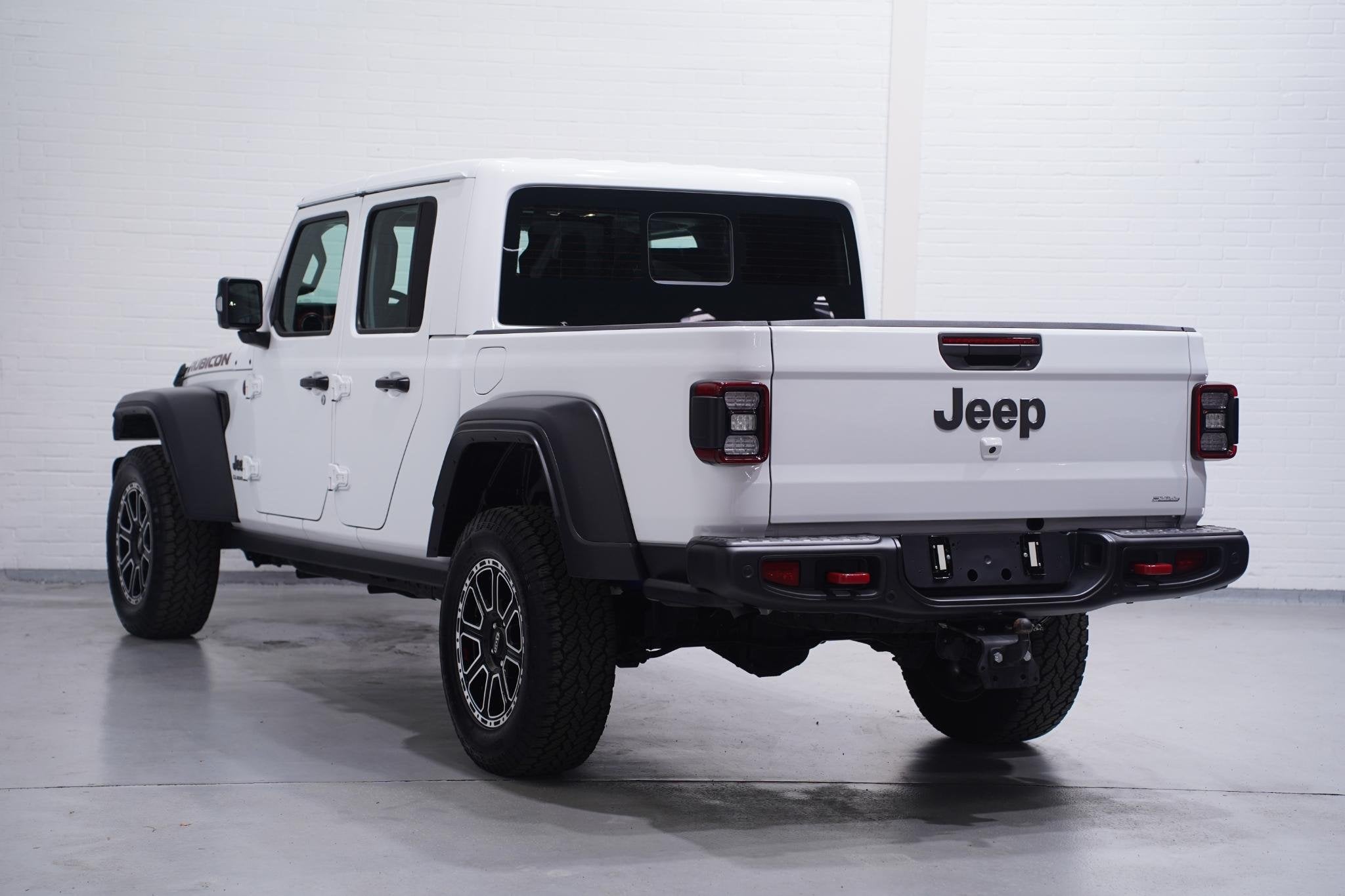Jeep Gladiator 3.6 V6 285 pk Rubicon Grijs Kenteken 2-Zits N, Auto's, Gebruikt, Wit, Bedrijf, Vierwielaandrijving