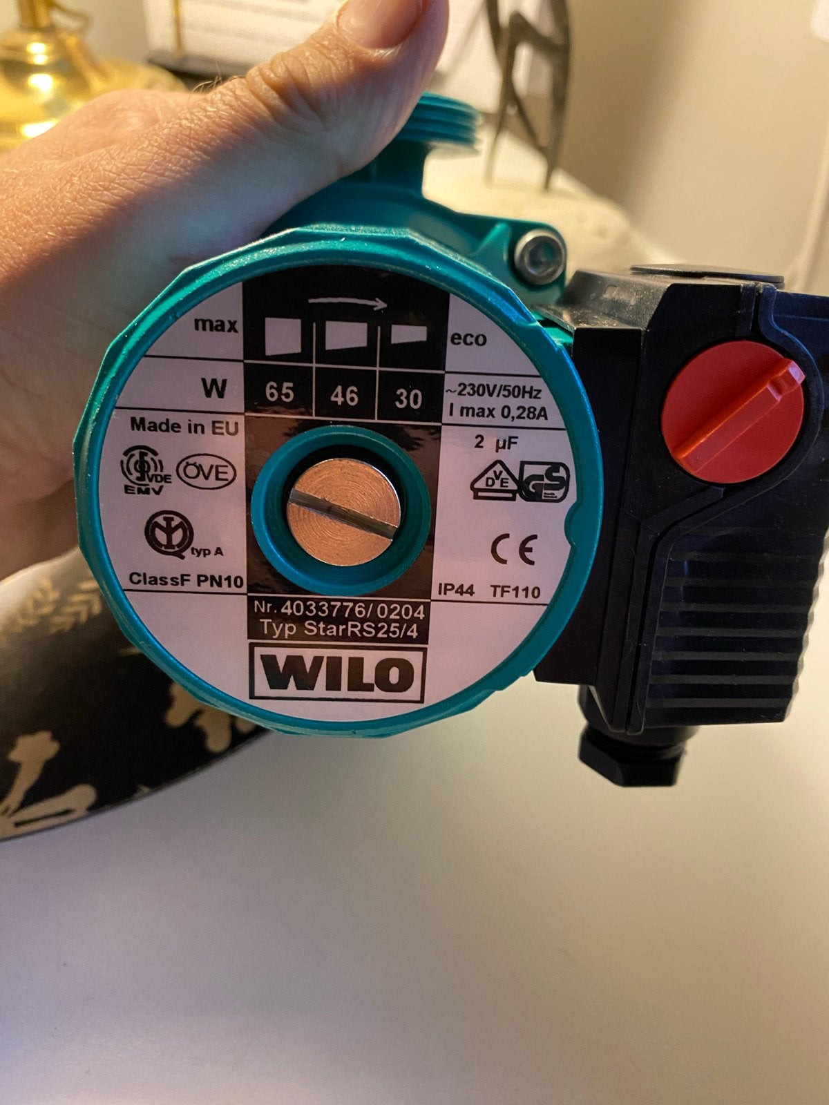 Wilo-Star-RS ClassicStar verwarmingspomp, Doe-het-zelf en Verbouw, Minder dan 30 cm, Overige typen, Minder dan 60 cm, Ophalen of Verzenden