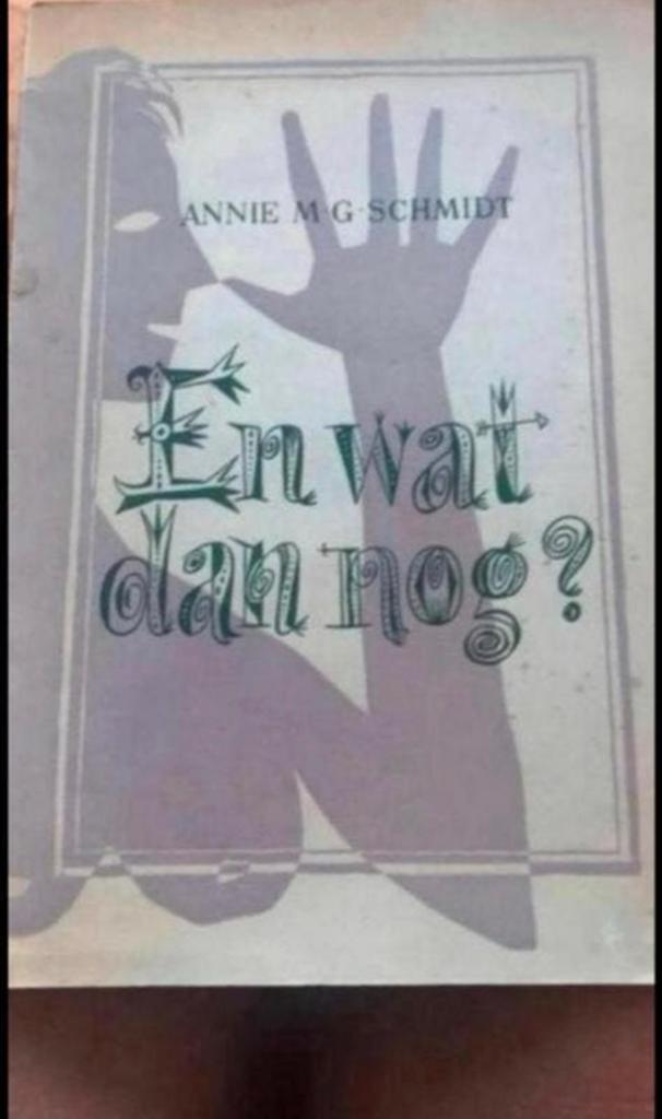 En wat dan nog? - Annie M.G. Schmidt (1950), Boeken, Streekboeken en Streekromans, Zo goed als nieuw, Ophalen of Verzenden