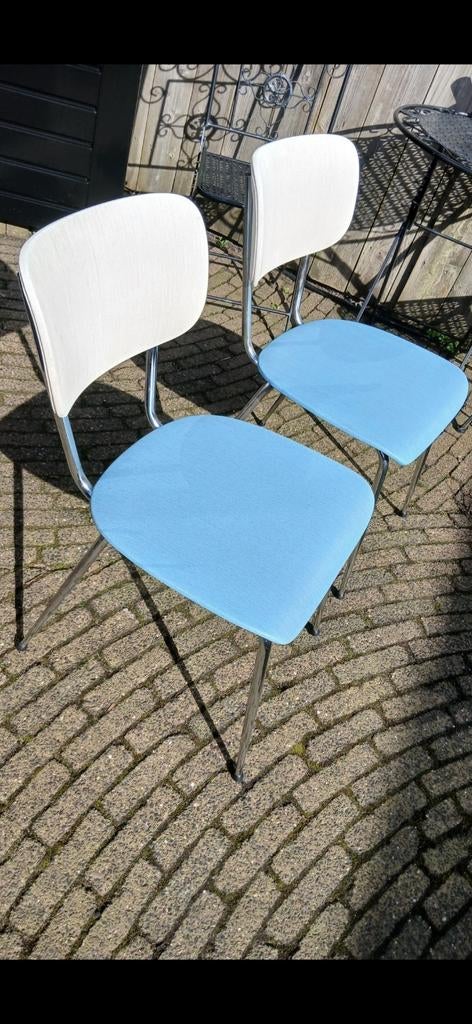 Set van 2 Rawi retro stoelen jaren '50 - Goede staat, Ophalen