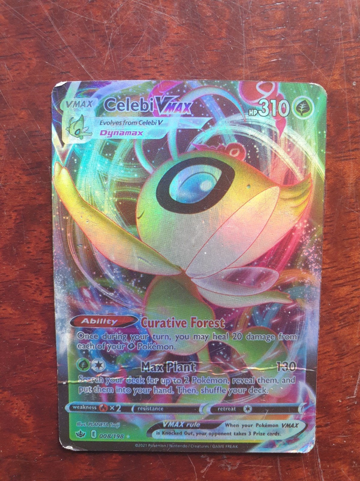 pokemon kaart celebi, Hobby en Vrije tijd, Verzamelkaartspellen | Pokémon, Ophalen of Verzenden, Zo goed als nieuw