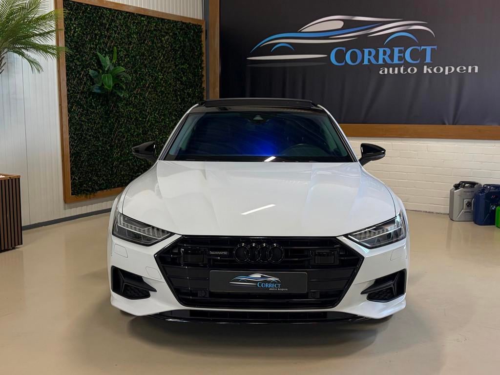 Audi A7 Sportback 55 TFSI quattro S-line|Pano|420PK|Klepsyst, Auto's, Audi, Gebruikt, 2995 cc, Bedrijf, Vierwielaandrijving