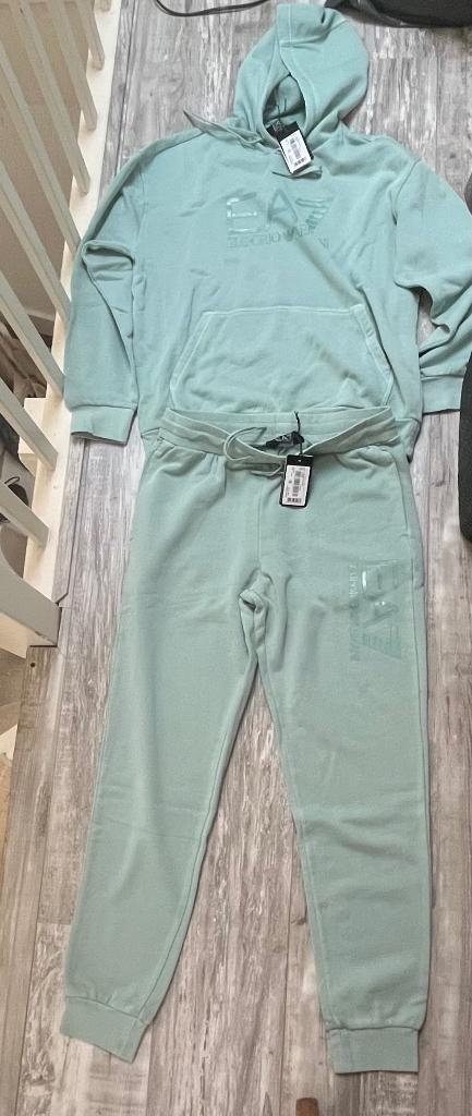 Joggingpak, Emporio Armani, Wandelen of Outdoor, Nieuw, Grijs