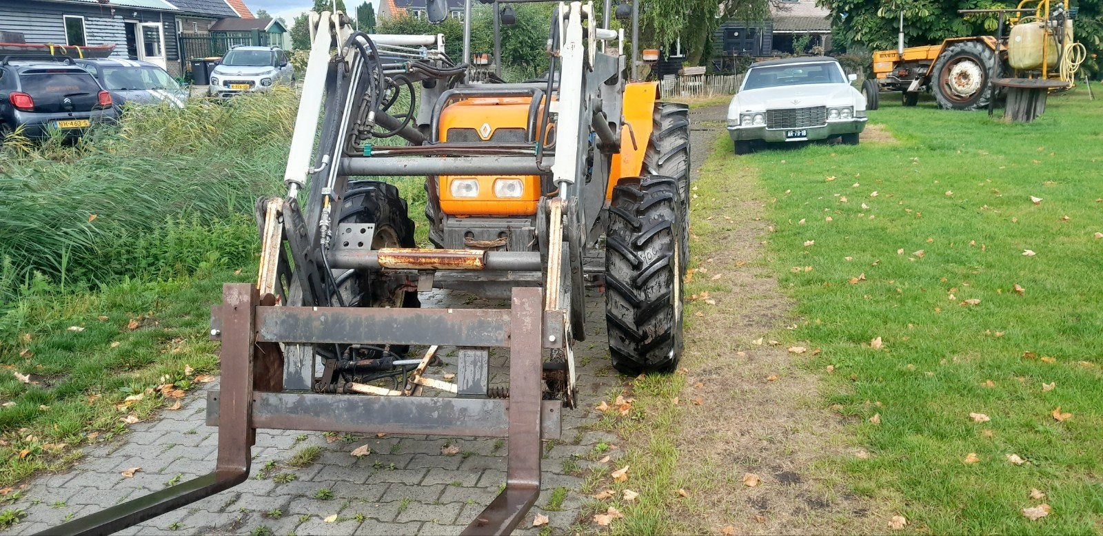 voorlader voor renault pales / lb /diones, Ophalen