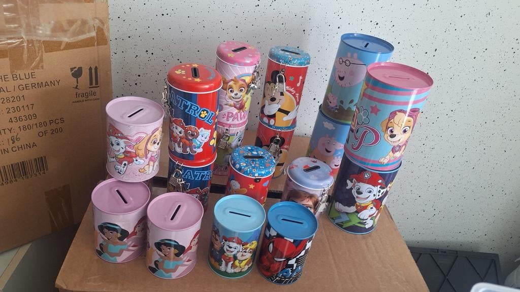 Partijtje  spaarpotten, Ophalen of Verzenden