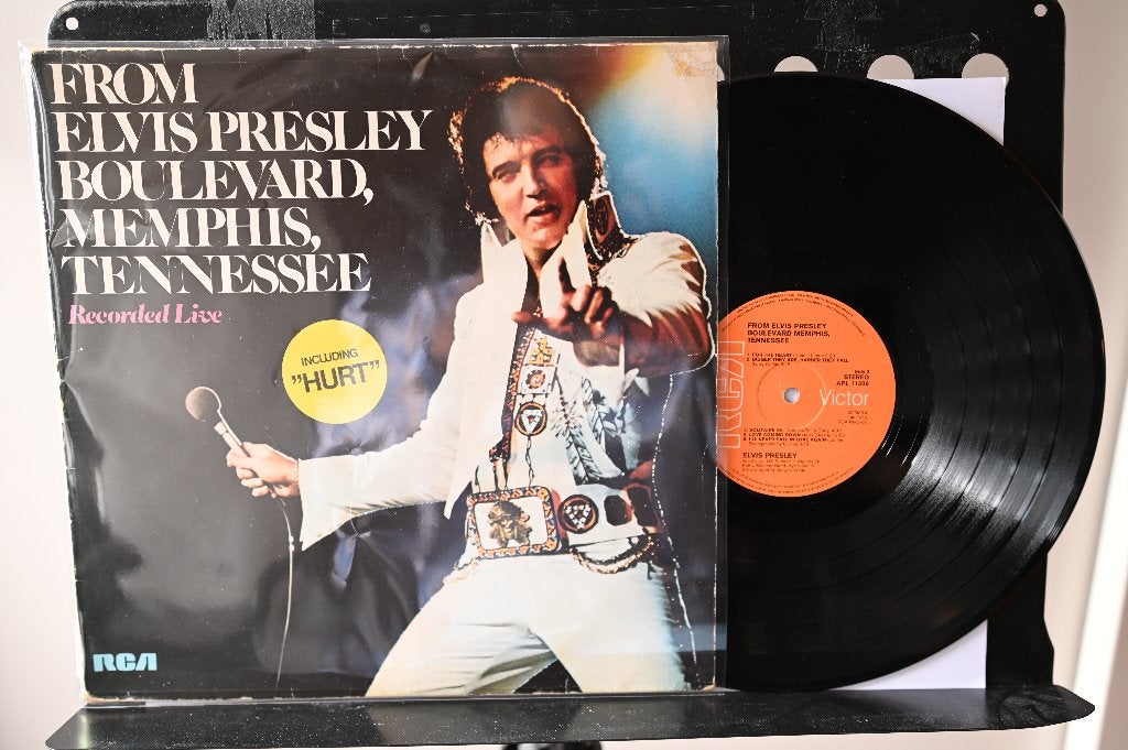 LP 1976  Elvis Presley - From Elvis Presley Boulevard ,, LP, Gebruikt, Ophalen of Verzenden, Beschermende buitenhoes