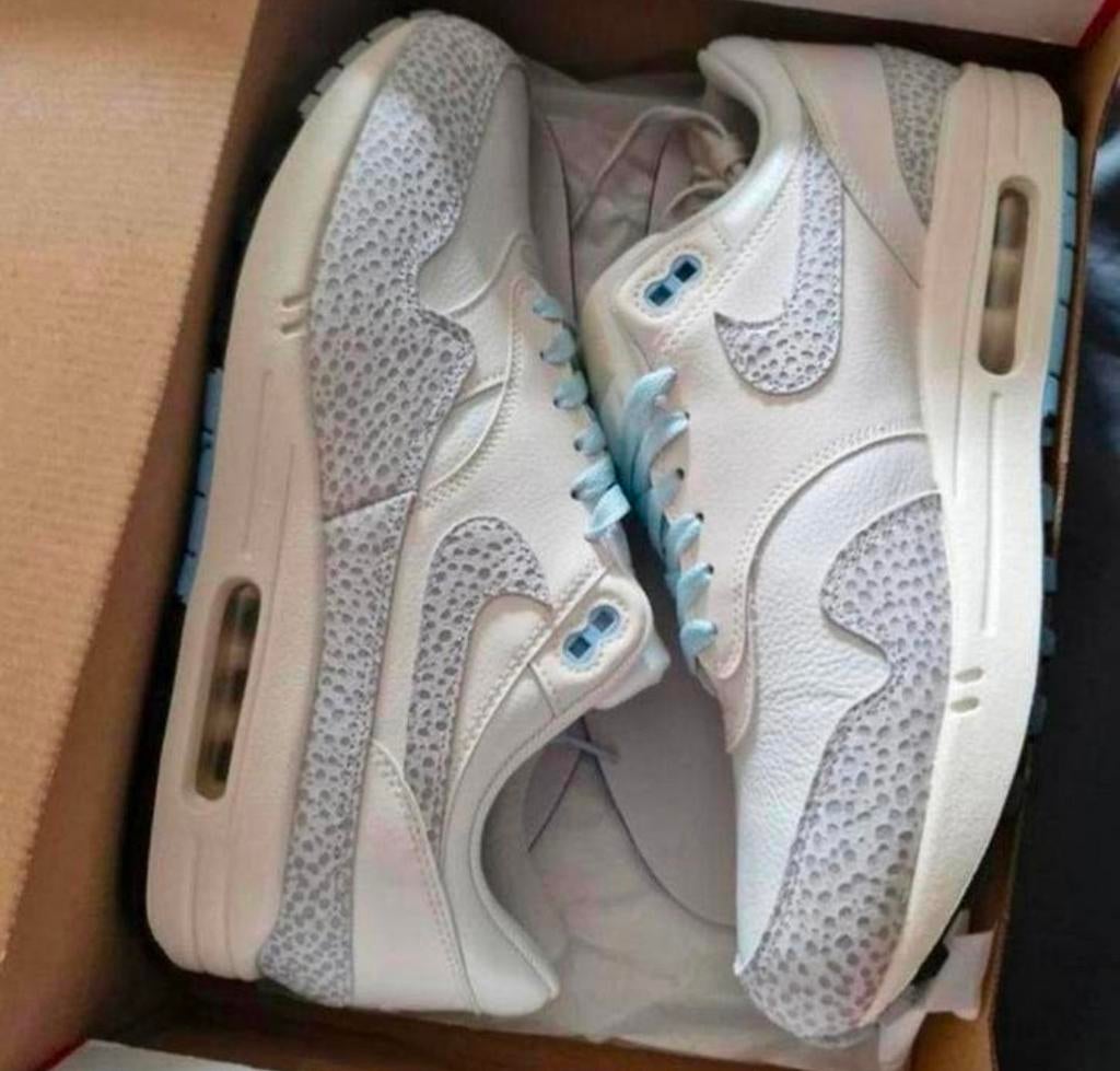 Nike air max one 1 safari summit wmns 12,5 men 45 DS, Kleding | Heren, Schoenen, Nieuw, Sneakers of Gympen, Blauw, Ophalen