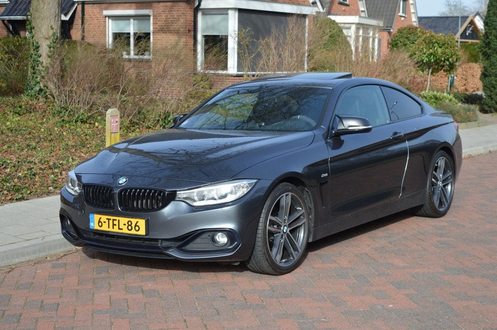 BMW 4-serie Coupé 420i High Exe Org NL/NAP/perfect onderhou, Auto's, Automaat, Achterwielaandrijving, Gebruikt, 4 stoelen