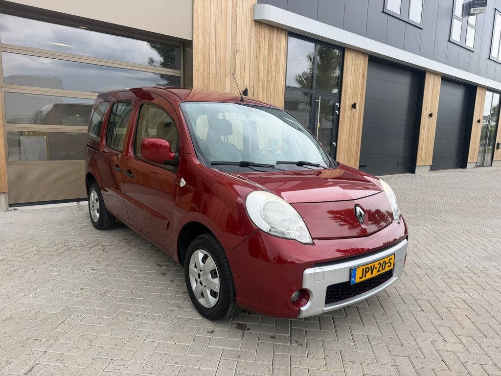 Renault Kangoo Family 1.6-16V Privilège 5DRS|Automaat|Airco, Auto's, Stof, Gebruikt, 4 cilinders, Parkeersensor