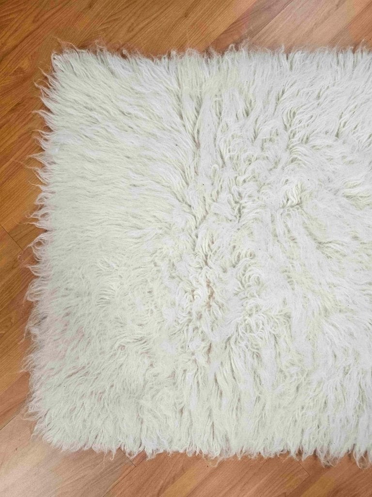 Wollen flokati kleed 100/55 cm, Zo goed als nieuw, Mon Plaisir 19, Etten-Leur, Netherlands, DJT De Juiste Toon, Rechthoekig