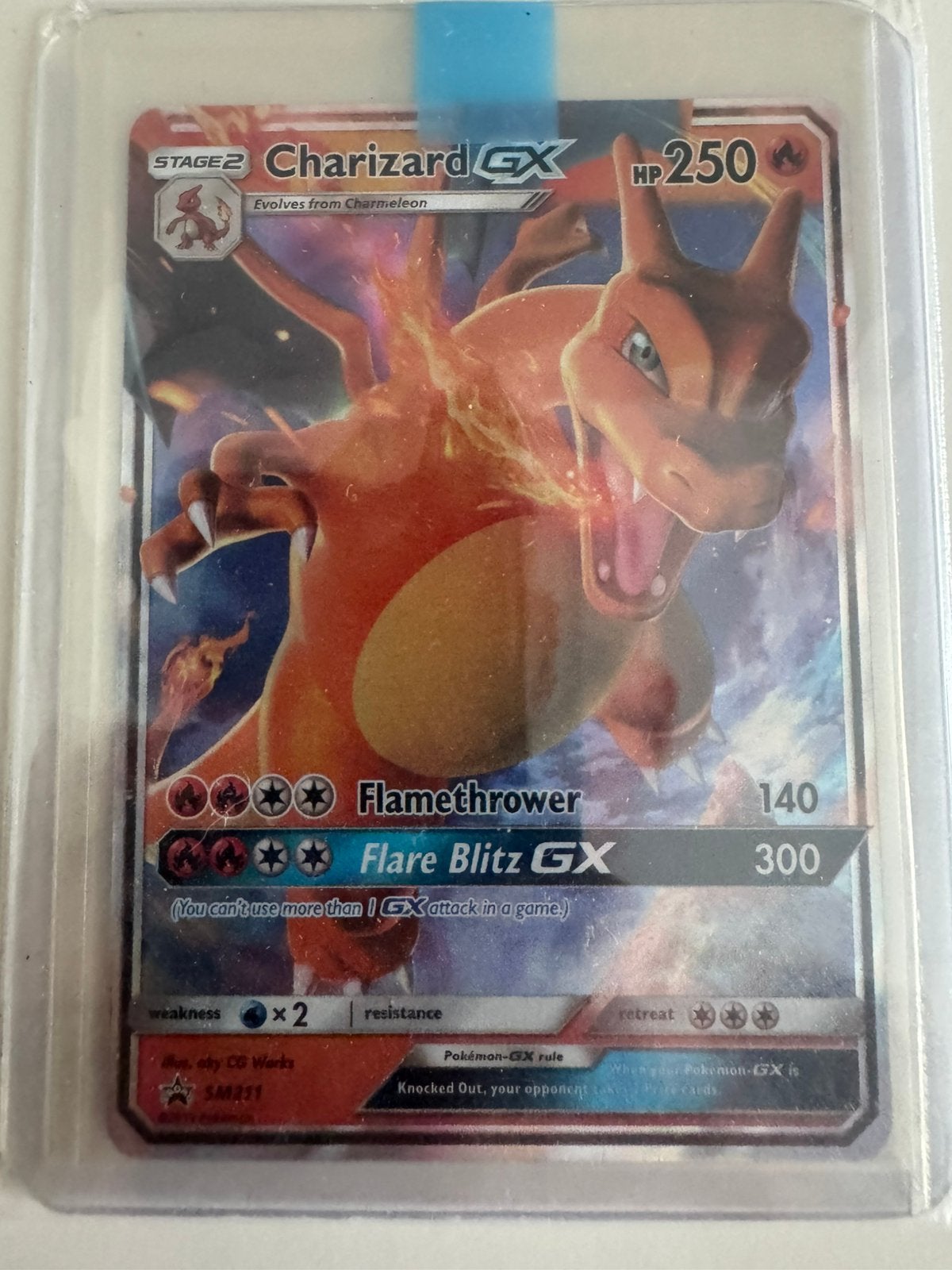 Charizard GX | SM211, Hobby en Vrije tijd, Ophalen of Verzenden, Nieuw, Losse kaart, Foil