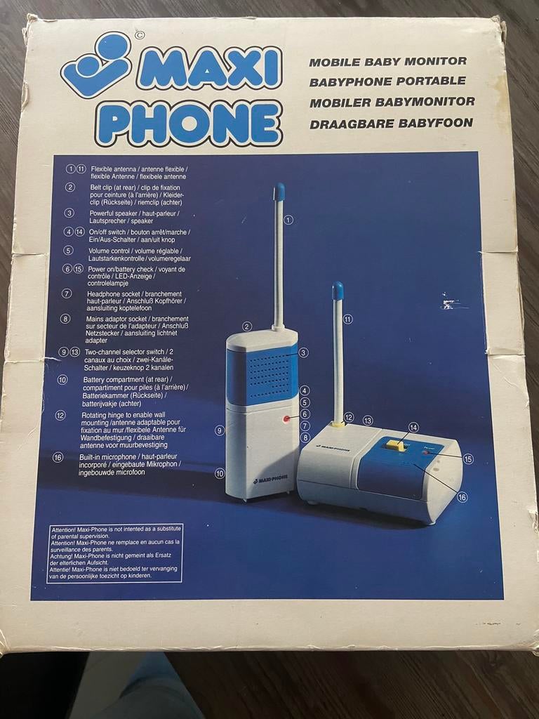Mobile baby monitor, Ophalen of Verzenden, Zo goed als nieuw, Overige typen