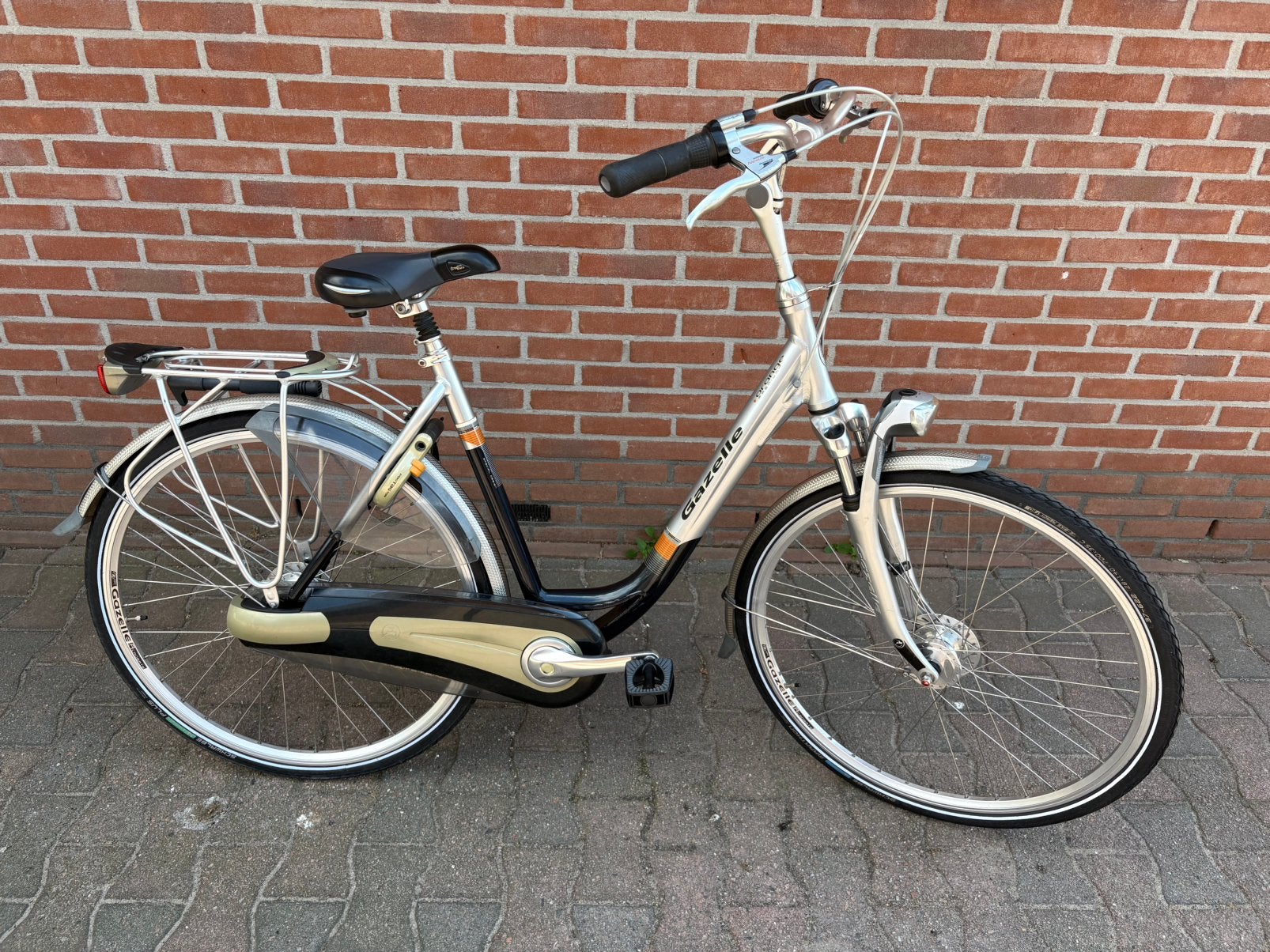 Te koop super mooie Gazelle Orange damesfiets 53cm 7 versn, Ophalen, 53 tot 56 cm, Versnellingen, Zo goed als nieuw