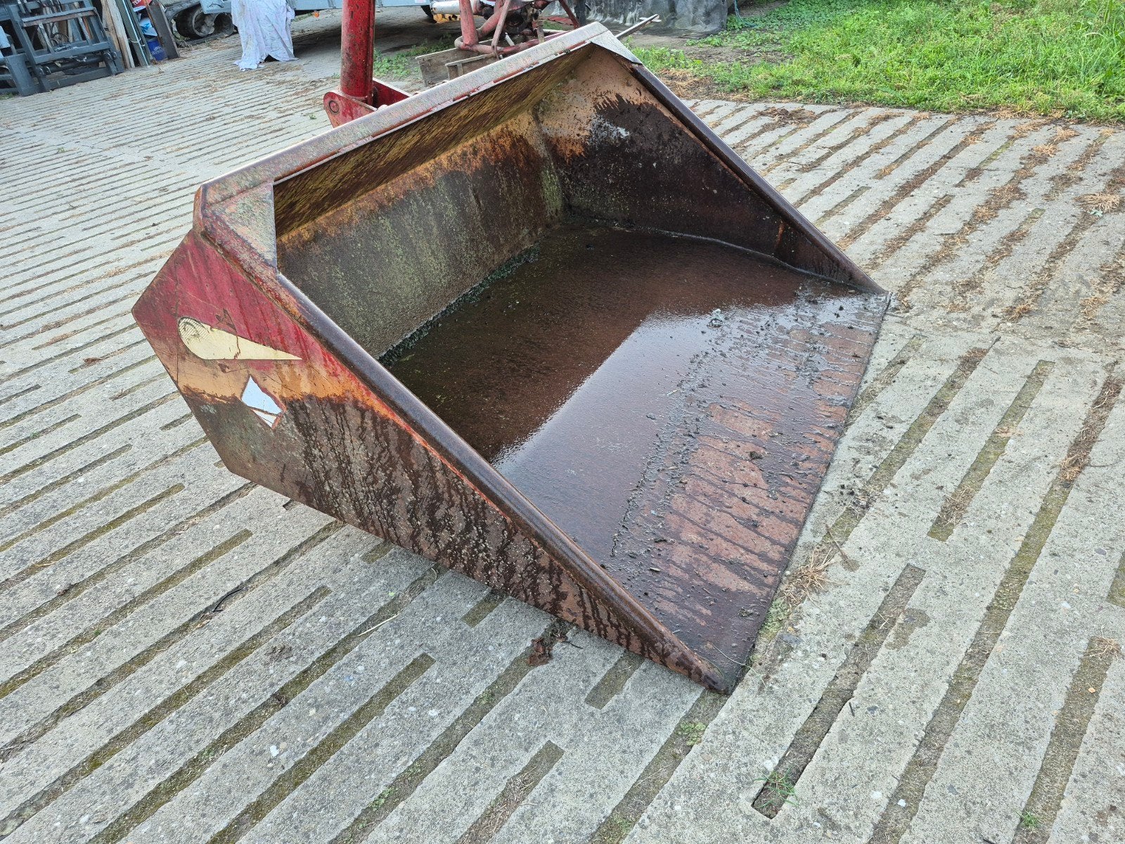 Wifo heftruckbak hydraulische kiepbak grondbak, Ophalen, Grondbewerking