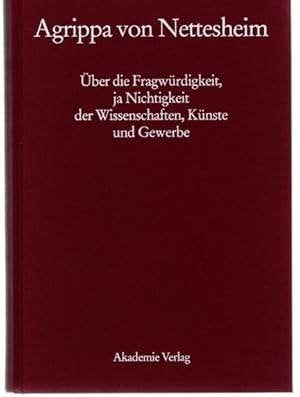 Agrippa von Nettesheim: Fragwürdigkeit der Wissenschaften, Boeken, Ophalen of Verzenden