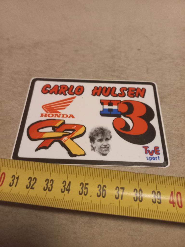 Carlo hulsen h3 honda, Ophalen of Verzenden, Zo goed als nieuw