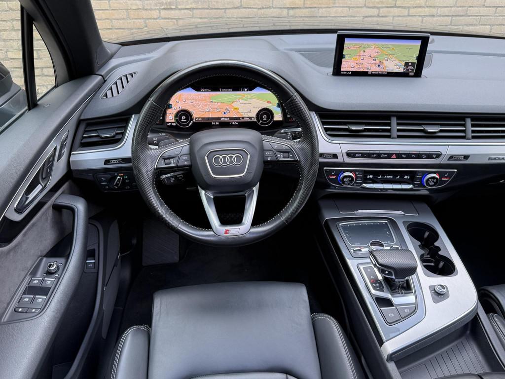 Audi Q7 3.0 TDI V6 374pk E-tron Quattro Sport | S-line | Pan, Auto's, Automaat, Gebruikt, Euro 6, 2420 kg