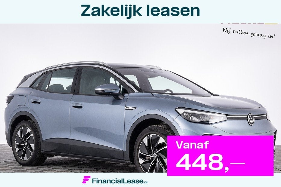 Volkswagen ID.4 Pro 77 kWh | LEDER | NAVI | ECC | LED | SOH:, Automaat, 12 maanden, Gebruikt, 1 kg