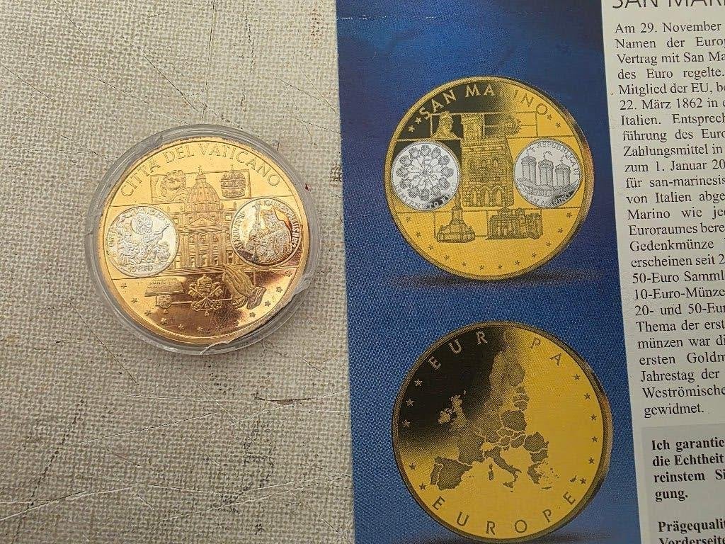 te koop munt sanmarino zie foto voor info, Ophalen of Verzenden, Overige landen, Losse munt