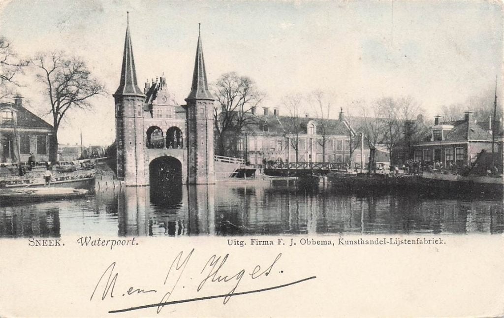 703-340-045 Sneek Waterpoort, Verzenden, Voor 1920, Friesland