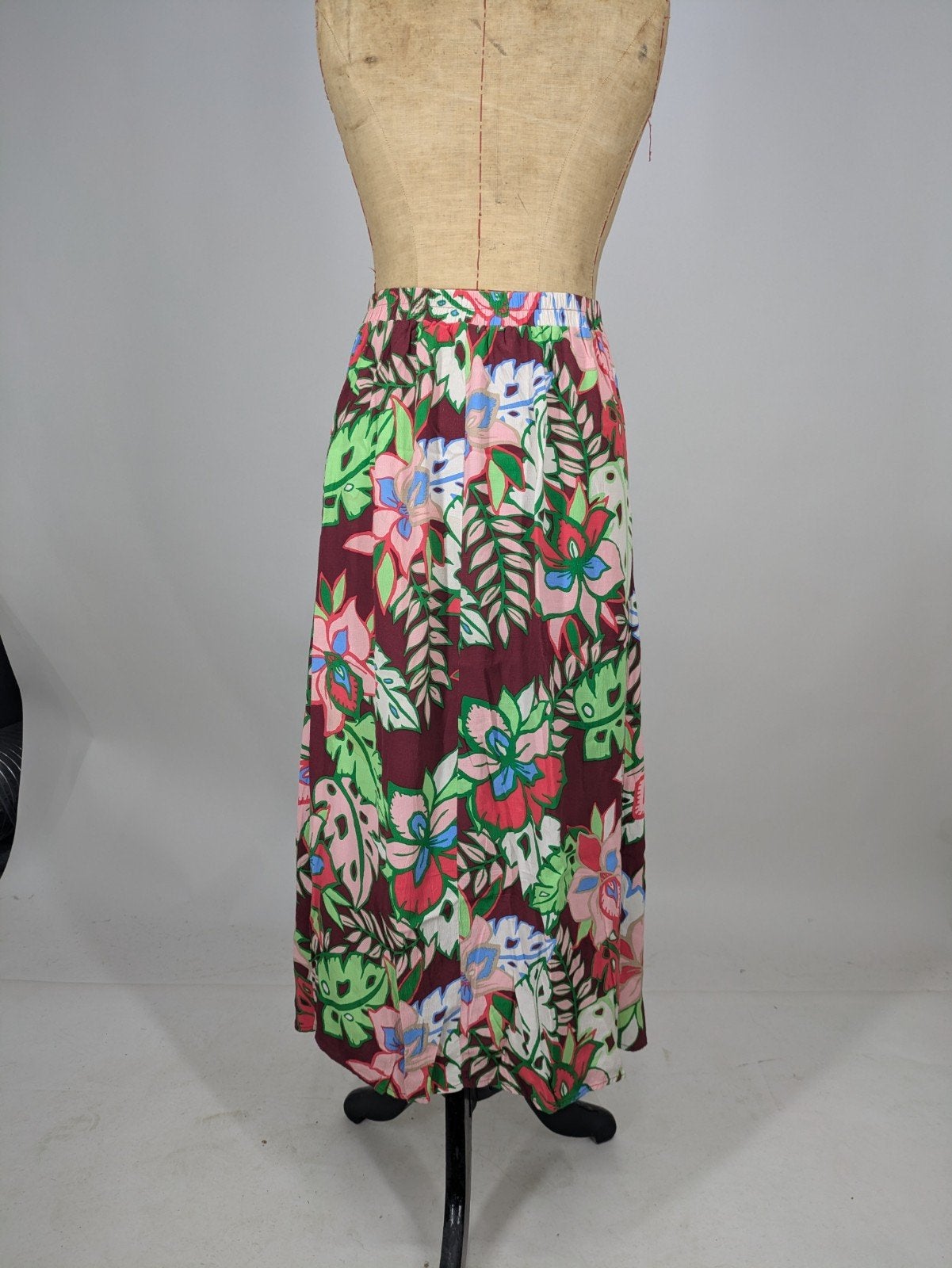 Kyra maxi rok met bloemenprint, Kleding | Dames, Rokken, Maat 38/40 (M), BACK-UPSTRAAT 12, 1033 NX AMSTERDAM NL, Meerkleurig, Info@kyra.eu