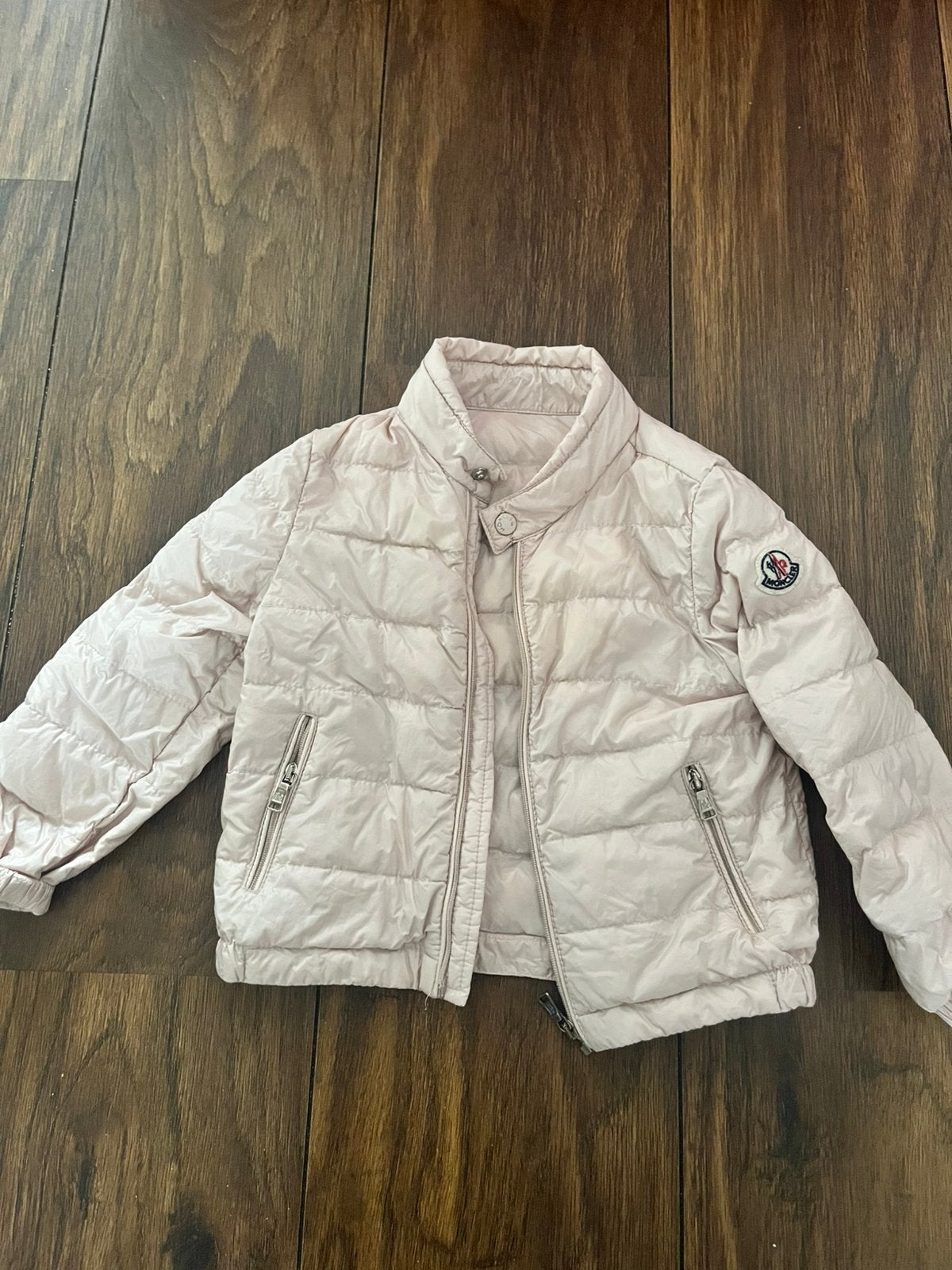 Moncler jas meisjes., Kinderen en Baby's, Ophalen, Zo goed als nieuw, Meisje