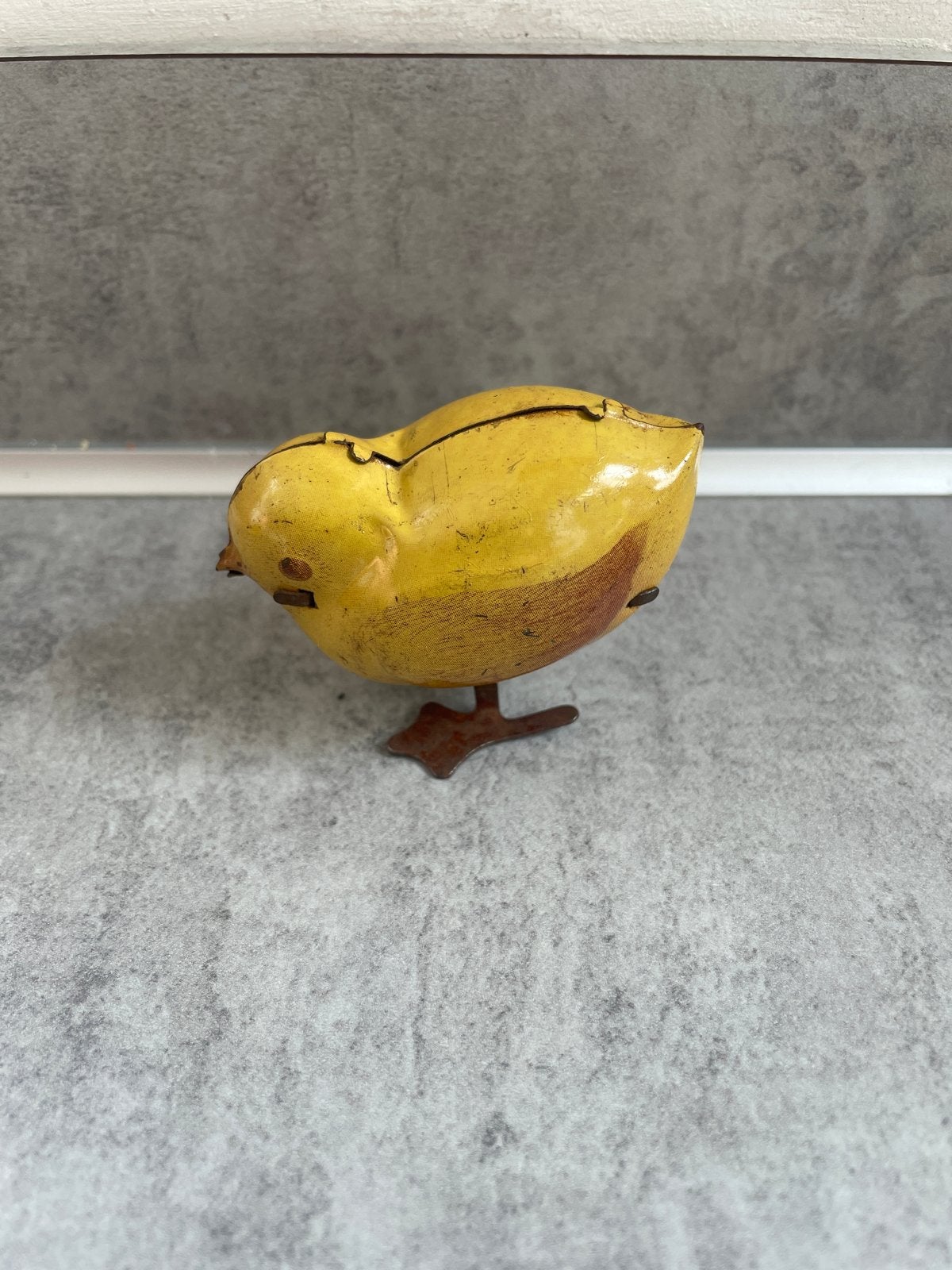 Vintage Opwindbaar Kuiken Speelgoed - Made in France, Ophalen of Verzenden