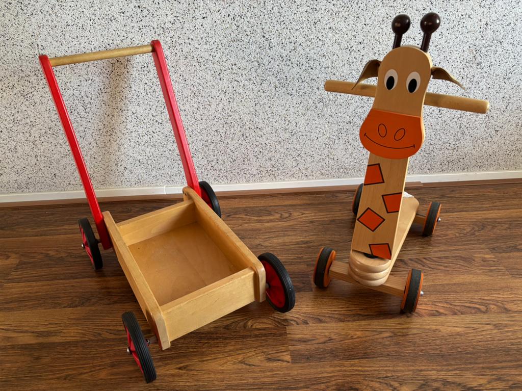 Te koop mooi houten speelgoed, Ophalen, Zo goed als nieuw
