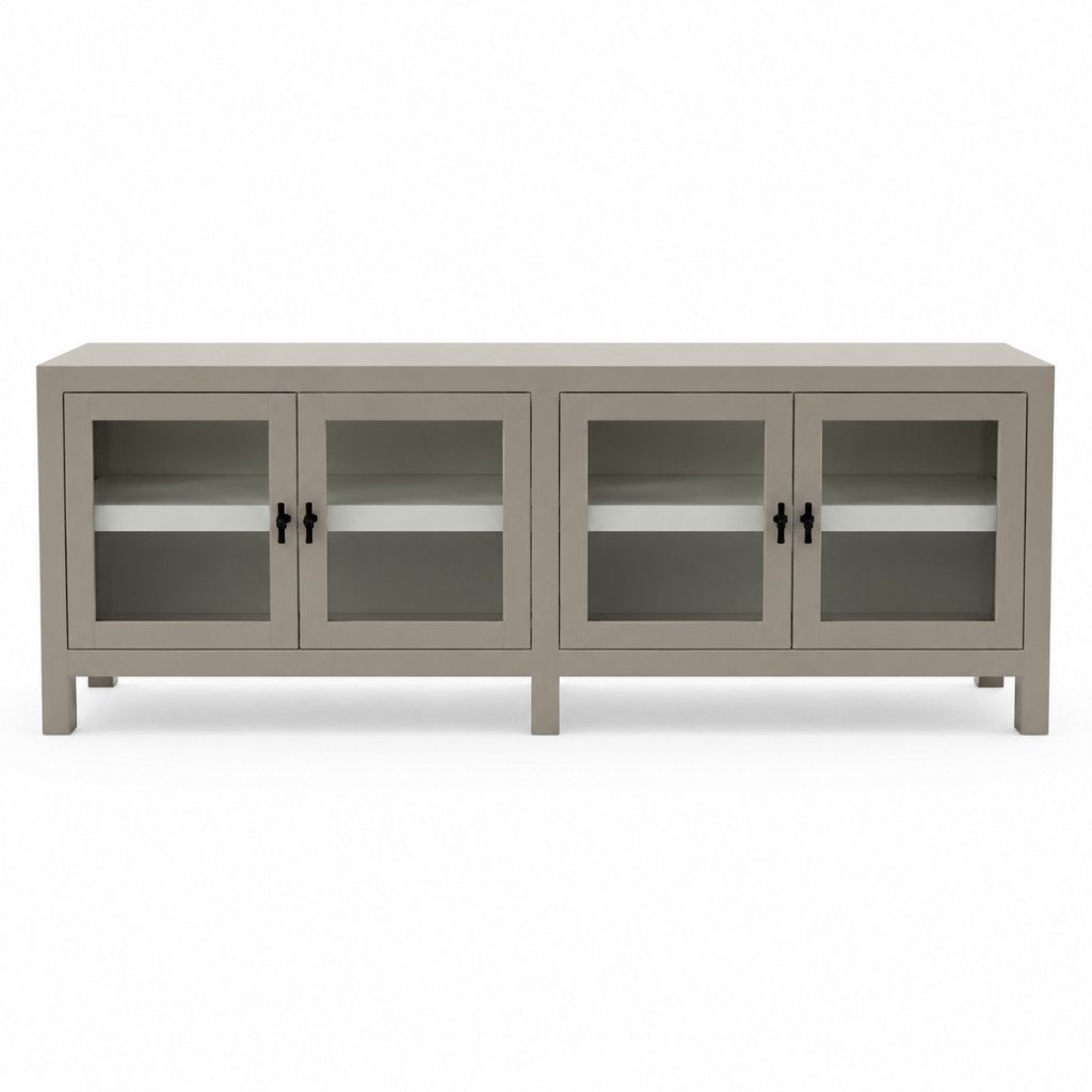 Showmodel dressoir 190x45x70H cm WEG=WEG, Strak, Met deur(en), Verzenden, 150 tot 200 cm