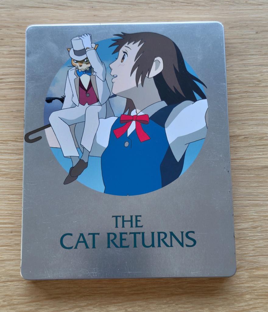 The Cat Returns | Steelbook Blu Ray, Ophalen of Verzenden, Zo goed als nieuw, Avontuur, Boxset