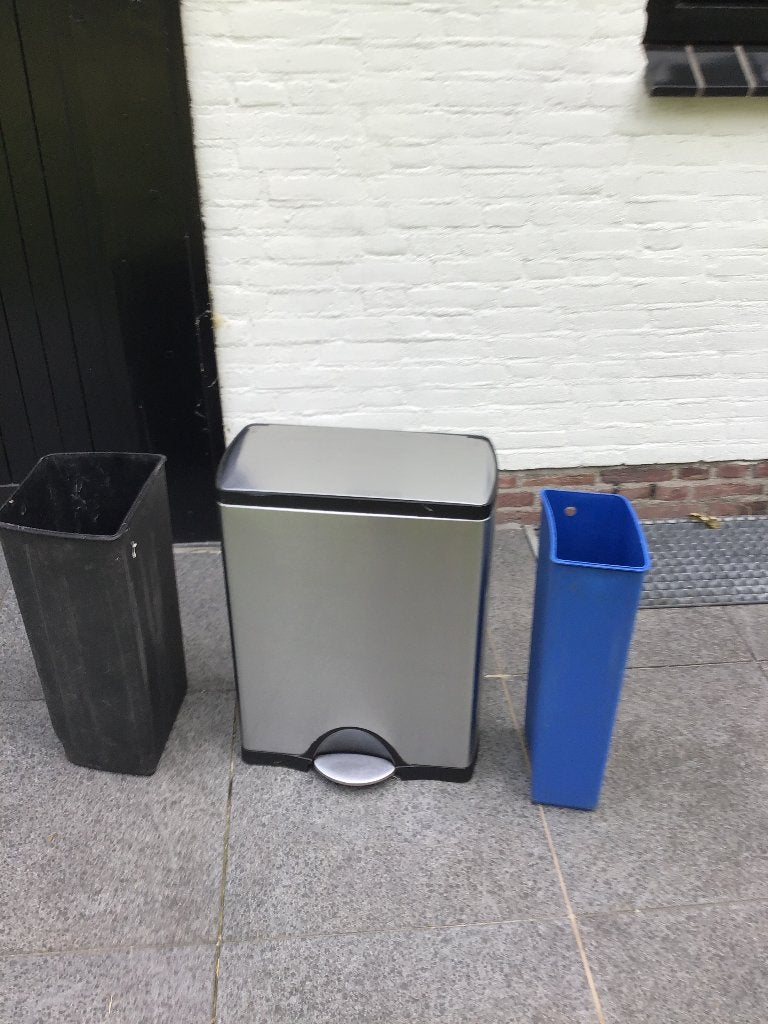 Pedaalemmer simplehuman, Ophalen, Kunststof, Met pedaal, 40 liter of meer