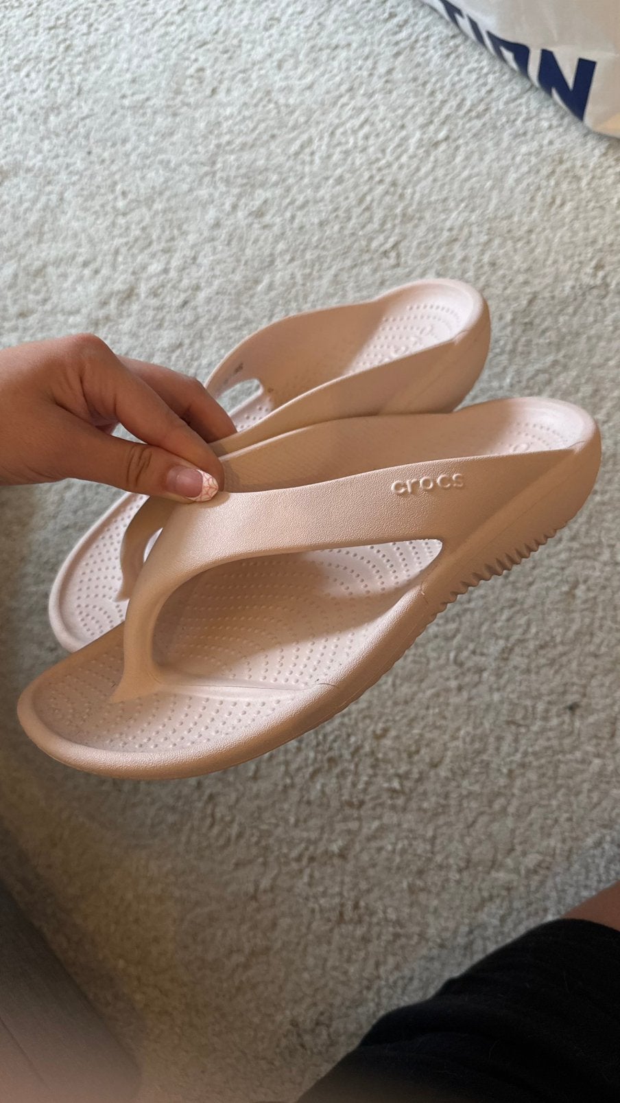 Crocs slippers maat 39/40, Slippers, Ophalen of Verzenden, Roze, Gedragen