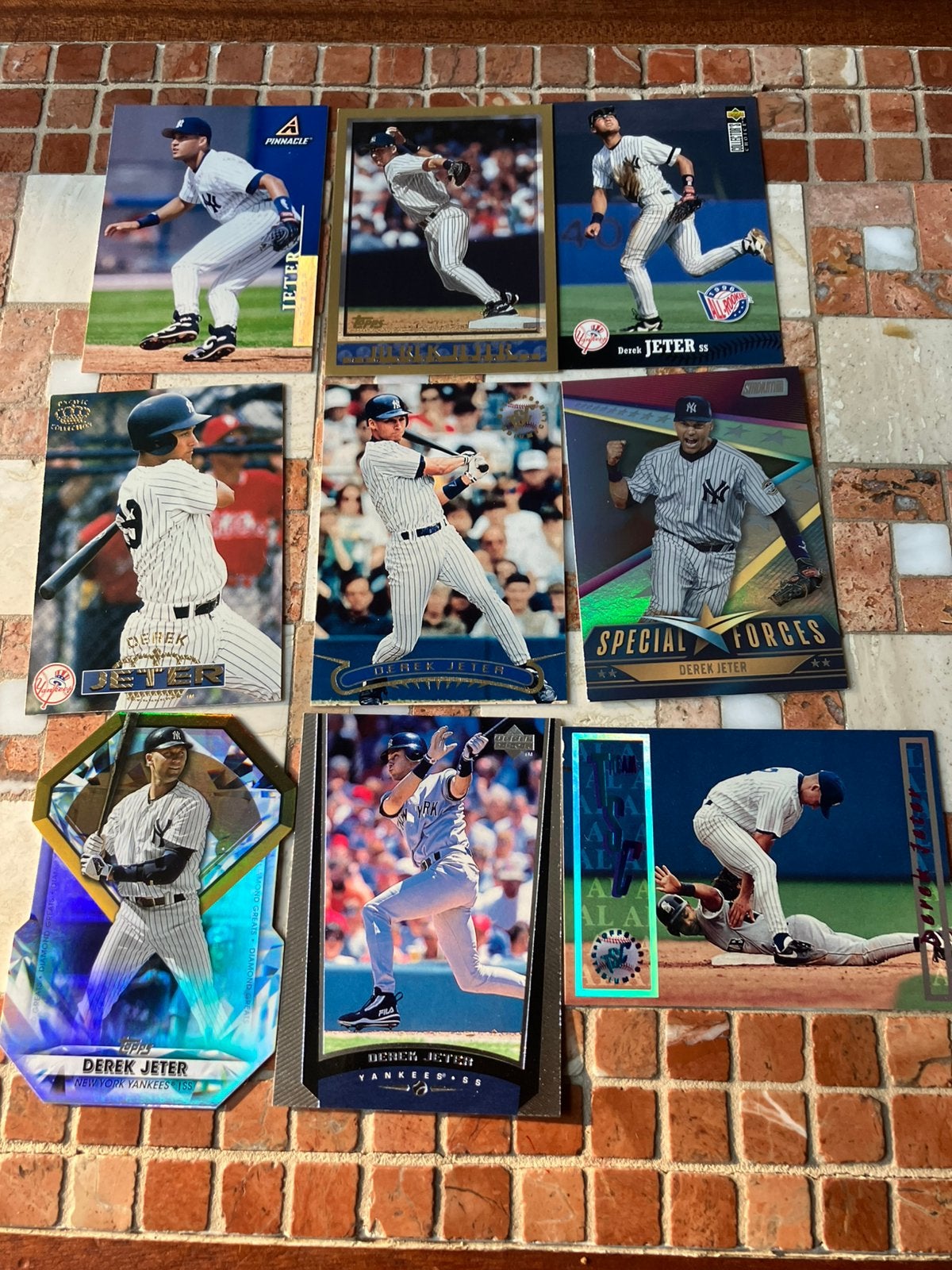 Derek jeter honkbal 9x, Hobby en Vrije tijd, Ophalen of Verzenden, Zo goed als nieuw, Plaatje