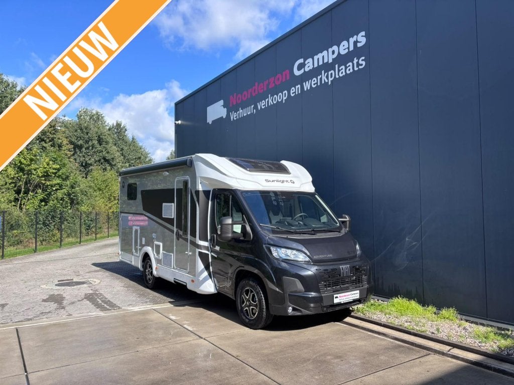 Sunlight T 67 S €1200 korting!, Caravans en Kamperen, Automaat, Standaard zit, Sunlight, Ringverwarming