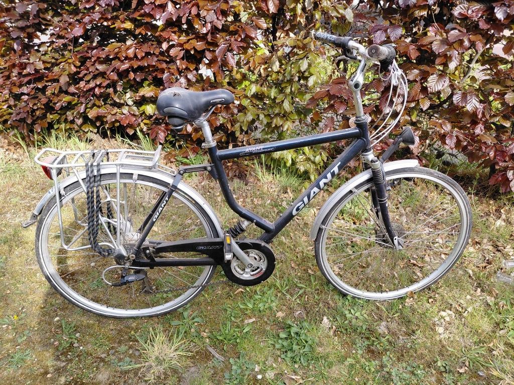 Giant fiets met versnellingen en bagagedrager, Ophalen of Verzenden