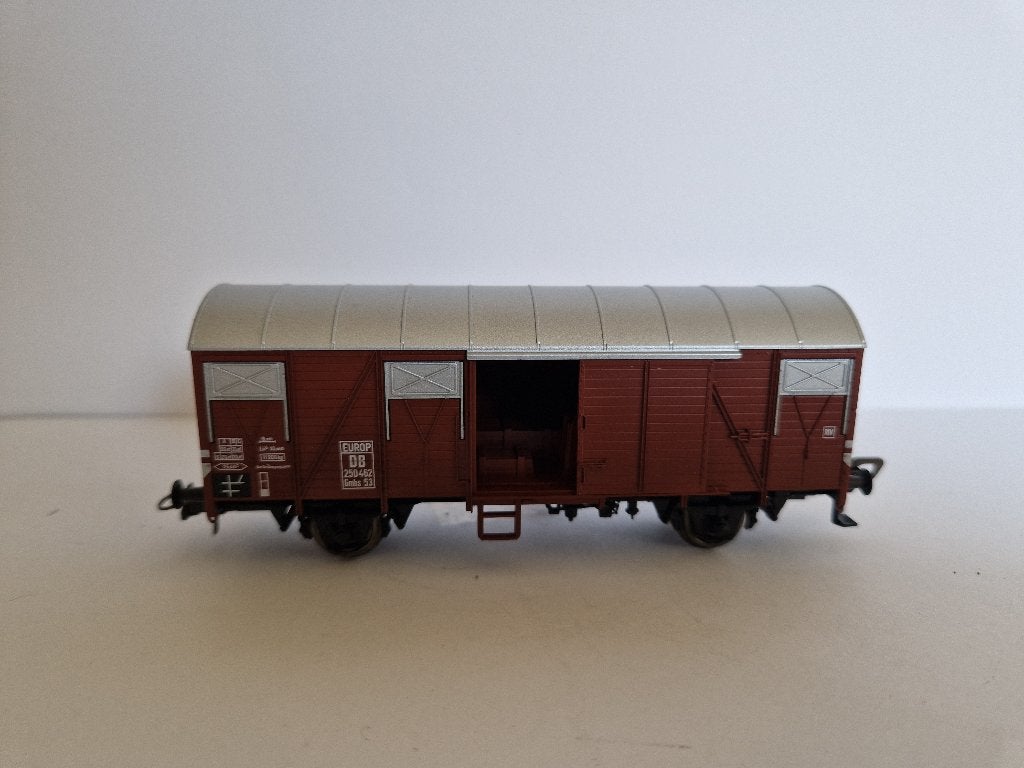 Fleischmann - gesloten goederenwagen type Gmhs 53, Gelijkstroom, Fleischmann, Wagon, Ophalen of Verzenden