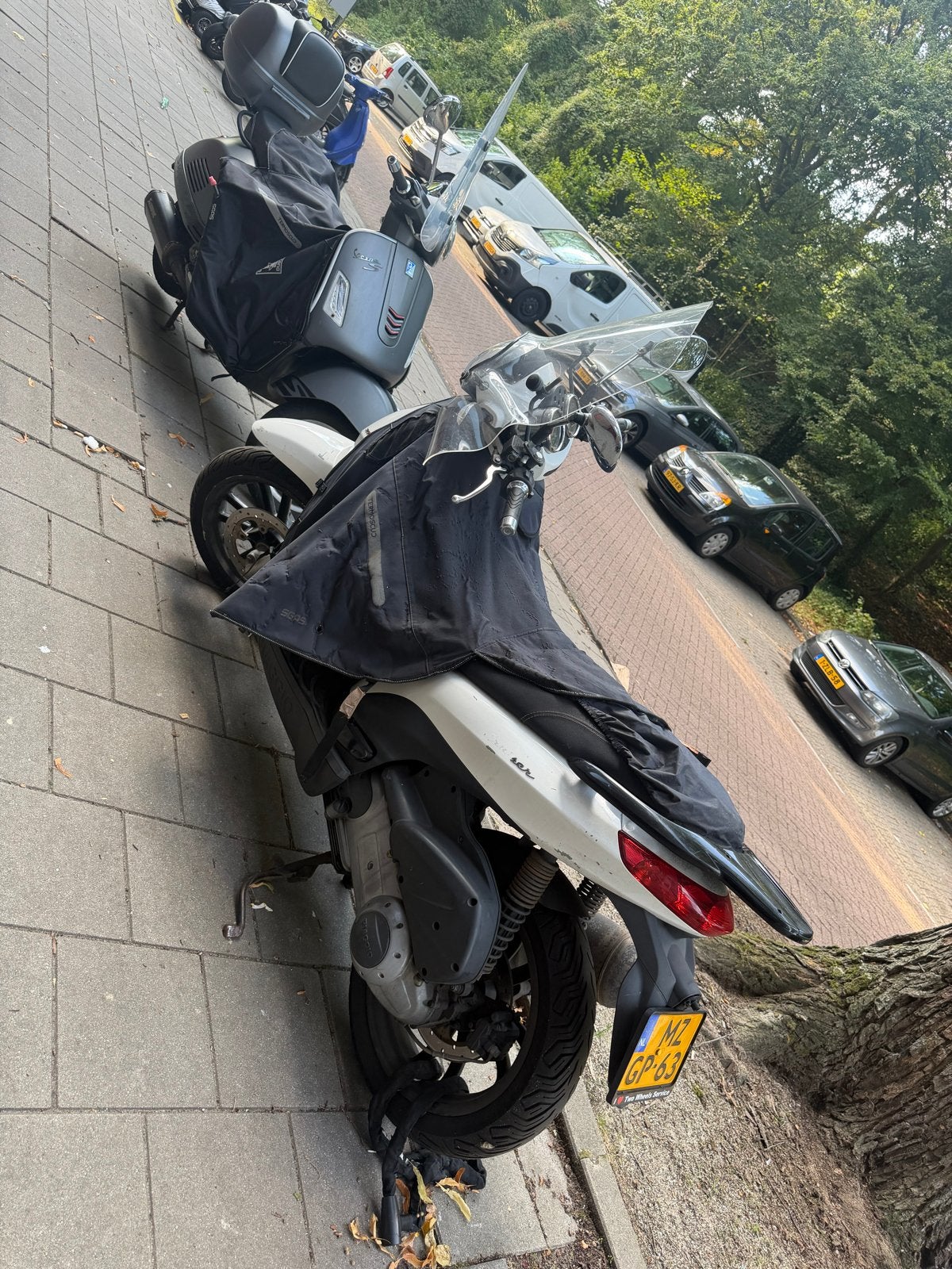 Piaggio Carnaby Motorscooter - loop of sloop, Gebruikt, Overige modellen, Maximaal 45 km/u, Ophalen of Verzenden