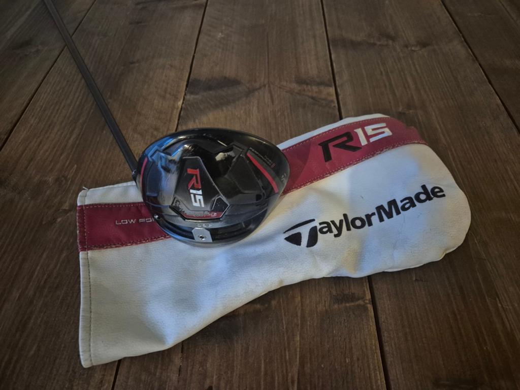 Taylormade R15 driver met headcover, Ophalen of Verzenden, Gebruikt